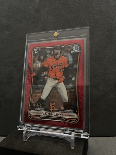 Bryce Eldridge [Superfractor] #BCP-180 2025 Bowman Chrome Prospects card