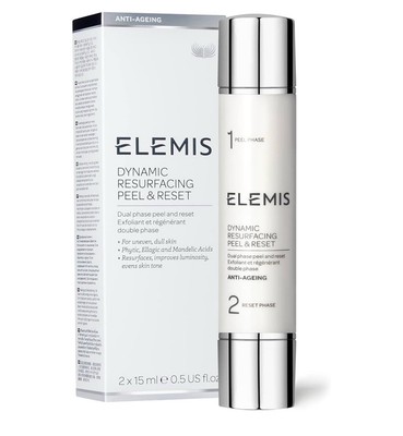 ELEMIS Dynamic Resurfacing Peel & Reset 2 x 15 ml 0.5 oz Dual Phase Exfoliant b5