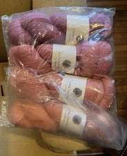 Craftily Dyed Yarn 400 Gms Sock Weight Yarn 4 Pastel Spring Colors - For Charity