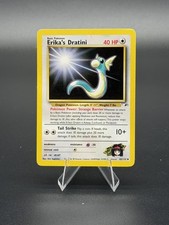 2000 Pokemon Gym Heroes Erika's Dratini 42/132 Unlimited HP WOTC Vintage on eBay