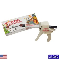 Restorative Composite Light Cure Syringe Starter Kit 5mL/8g Tips Opaque White