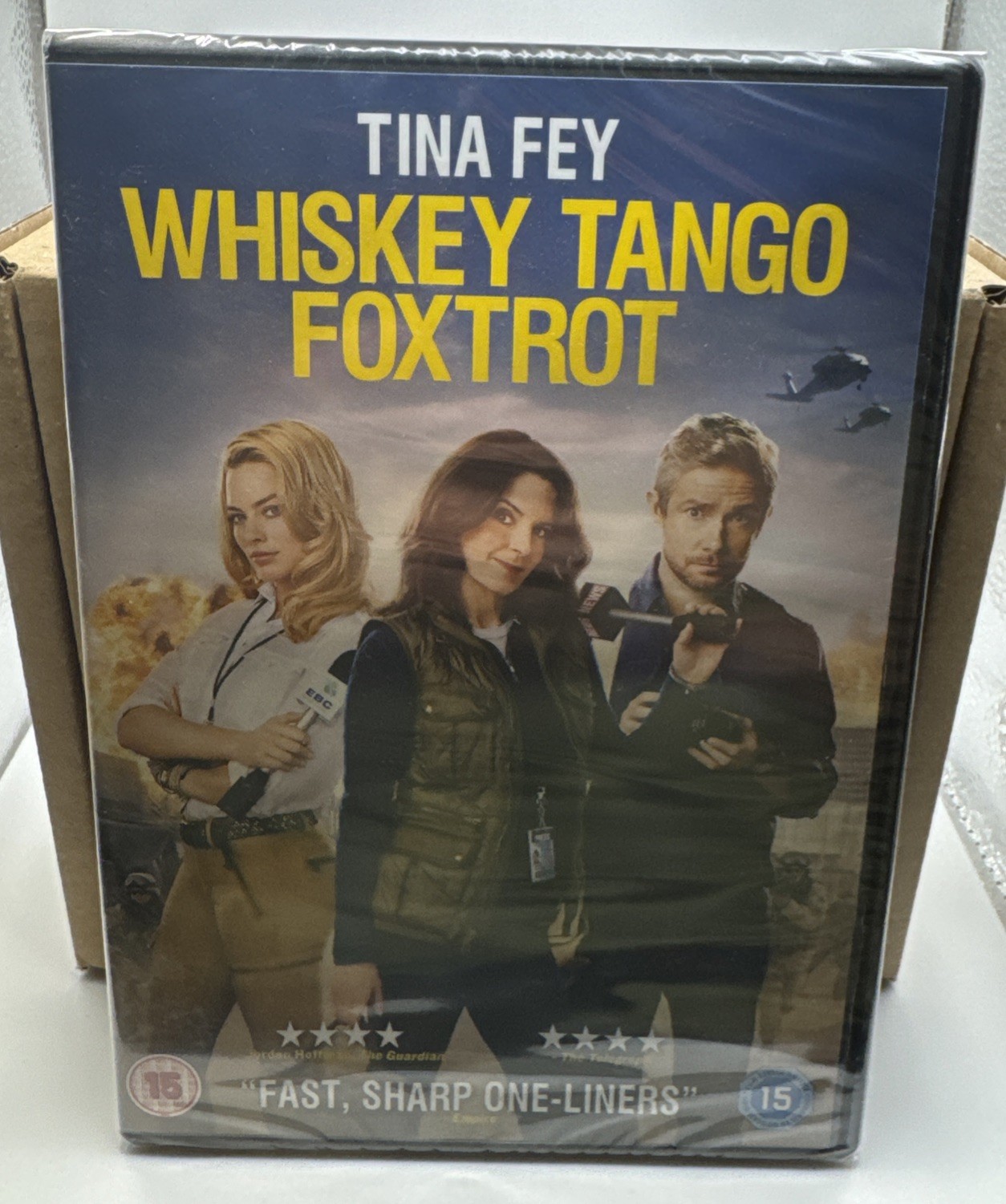 Whiskey Tango Foxtrot DVD (2016) Tina Fey, Requa Brand New & Sealed **FREE P&P**