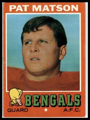 1971 Topps #72 Pat Matson