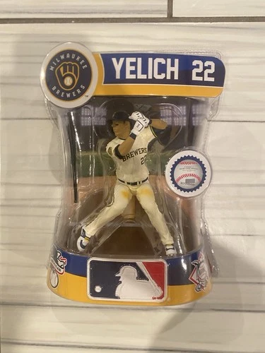 Imports Dragon Christian Yelich Milwaukee Brewers MLB Player Replica Figure