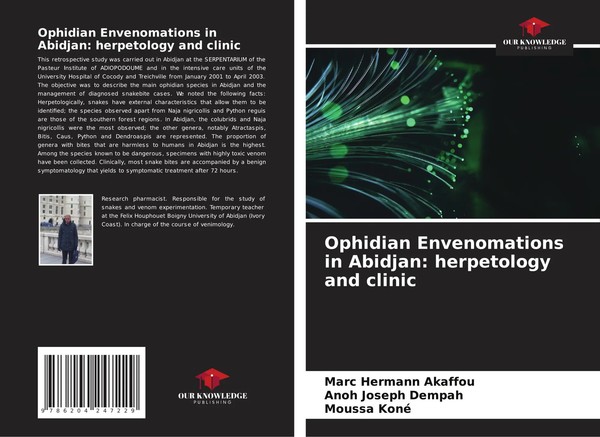 Ophidian Envenomations In Abidjan: Herpetology And Clinic Akaffou (U. A.) Buch-image