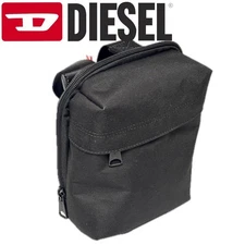 DIESEL Crossbody Bag 2024SS Black Polyester Unused Shoulder Bag