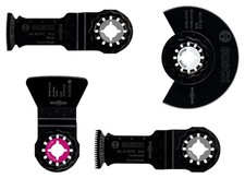 Bosch Boden-/Einbau-Set 4-teilig mit Starlock Multicutter-Zubeh&ouml;r 2608661696