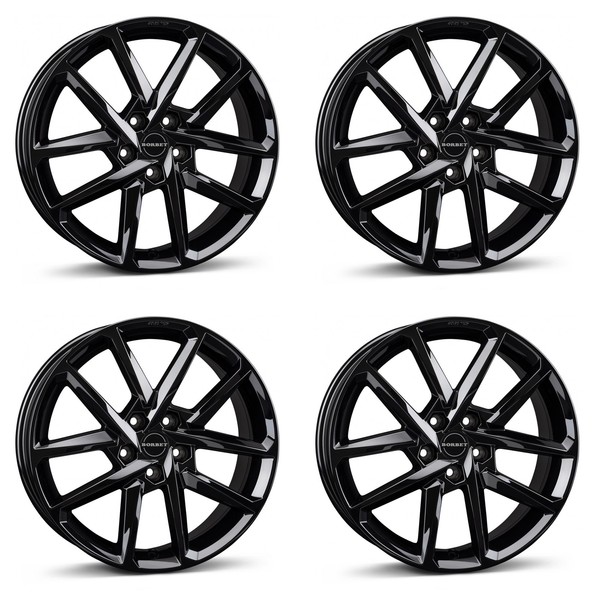 4 Borbet Felgen N 7.5X18 ET41 5X112 SW FüR Ford Transit/Tourneo-image
