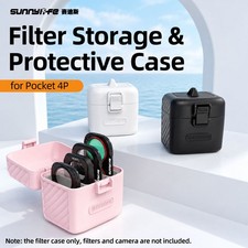 Filter Storage Box For DJI Osmo Pocket 4P 4 Pro Camera 4 Filters Slot Case Cover