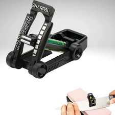 HOLDBUBBLE Whetstone Knife Sharpener Sharpening Stone Angle Guide Tool Kit