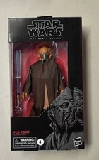 Star Wars The Black Series Plo Koon 109 Hasbro 6  Figure Jedi Master Red Box