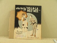 And He'd Say Oo-La La! Wee-Wee - Harry Ruby & George Jessel - Sheet Music 1919 And He'd Say Oo-La La! Wee-Wee - Harry Ruby & George Jessel - Sheet Music 1919