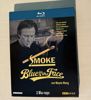 Smoke und Blue in the face Blu-Ray mit Schuber
