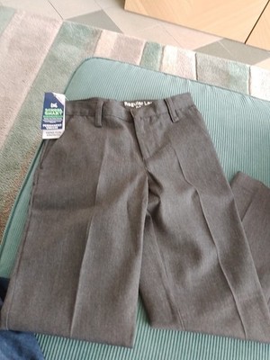 Schule Smart Jungen Schule grau Hose neu mit Etikett Alter 6-7 Jahre.