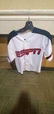 VINTAGE ESPN Club Disney Baseball Tonight 79 Jersey T-shirt Men Large White