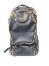 Mizuno Backpack Black Plain 1FJD6000 Functional Used
