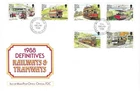 Isle of Man Comm/FDC -  2 x Railway Definitives - 1988 (IOM264)