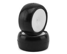Pro-motion Slicks 2.2 Rear 110 Buggy Pre-mount Tires V2 White 2