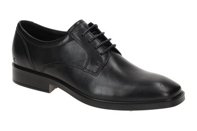 Ecco METROPOLE MILAN Herren Businessschuhe Schnürhalbschuhe schwarz Elegant
