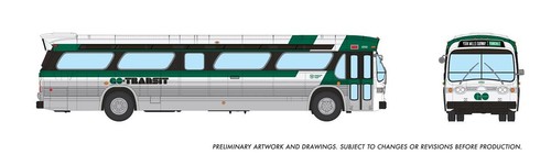 Autobús de lujo Rapido Trains 753111 HO GO Transit Late New Look #1050 | Zustand: New