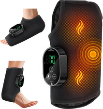 Foot Massager for Neuropathy Plantar Fasciitis Pain Relief, Cordless Heated Vibr