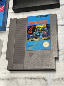 Bomberman NES Nintendo Entertainment System Tested Video Game & Box - No Manual