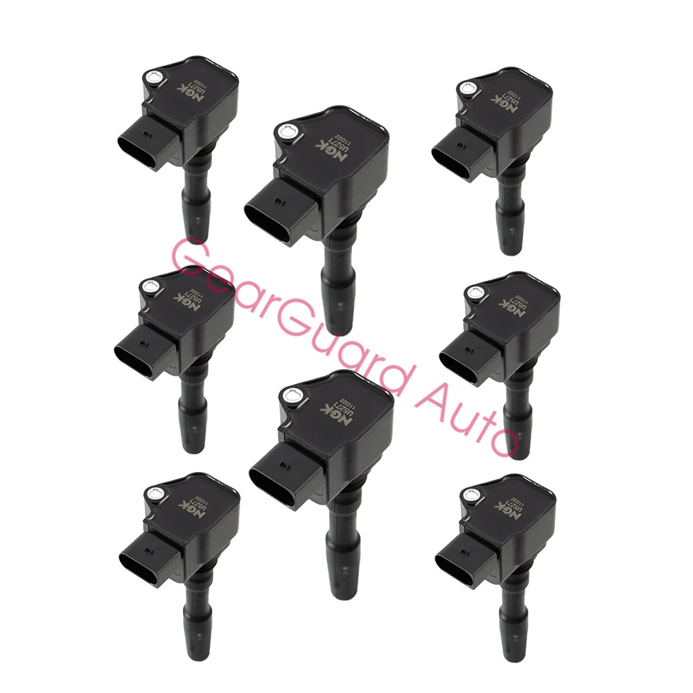 NGK 079905110J Ignition Coil 8x OEM For Audi Bentley 4.0T V8 Engines EA824 EA825