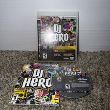 DJ Hero (Sony PlayStation 3 PS3, 2009) Complete