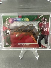 Panini 2020 Elements Tyler Johnson #RNS-TJ Neon Signs Red Auto 6/15 Buccaneers