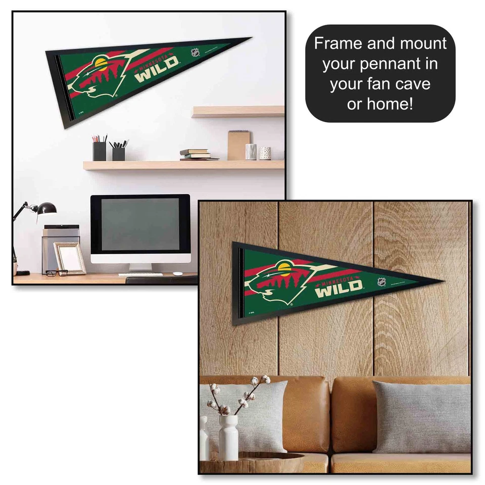 Minnesota Wild Logo Pennant - Image 4 of 4