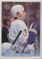 1995-96 Upper Deck Be a Player Basil McRae #6 0a4