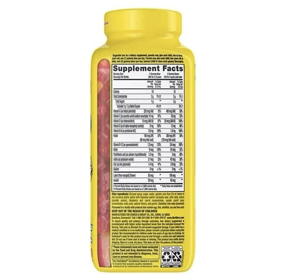 Multivitamínico diario Lil Critters Gummy Vites - 300 gomitas Foto 3 de 4