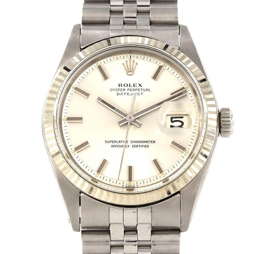 Authentic [Unserviced - Value Price] Rolex Datejust “Wide Boy” 1601 SSxW...