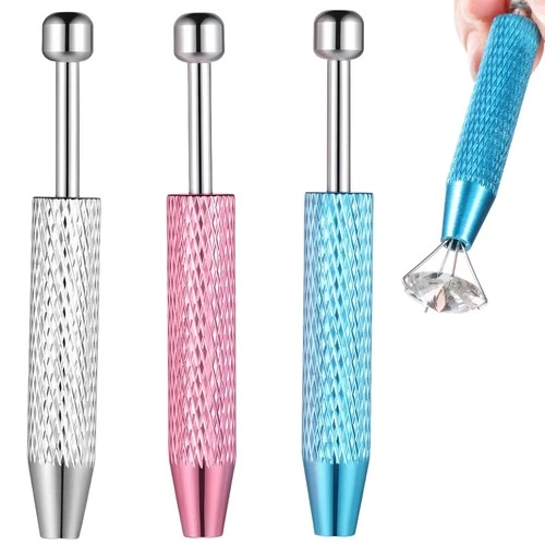 3 Pcs Piercing Ball Grabber Tool, Length 6cm, Diameter 0.8cm, colors - product listing photo