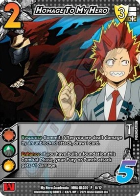 4X-Homage To My Hero (DLC)-MHA02F-Crimson Rampage (First Edition)-Universus