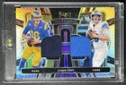 JARED GOFF 2024 PANINI SELECT #MP-JGF MULTIVERSE DUAL JERSEY PRIZM 128/149