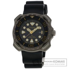 Citizen Promaster Marine Watch Titanium Rubber Men's, BN0220-16E From Japan