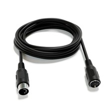 MIDI Extension Audio Cable - 5 Pin DIN - Male to Male/Female Male to Female ...