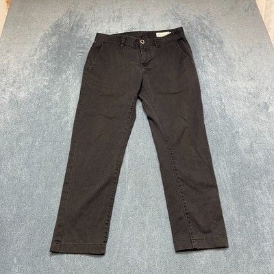 Volcom True to This Frickin Modern Stretch Chino Pants Boy 30 Black Straight Leg