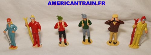 Set de 6 figurines touristes en montagne 5046 échelle G LGB | Zustand: Occasion
