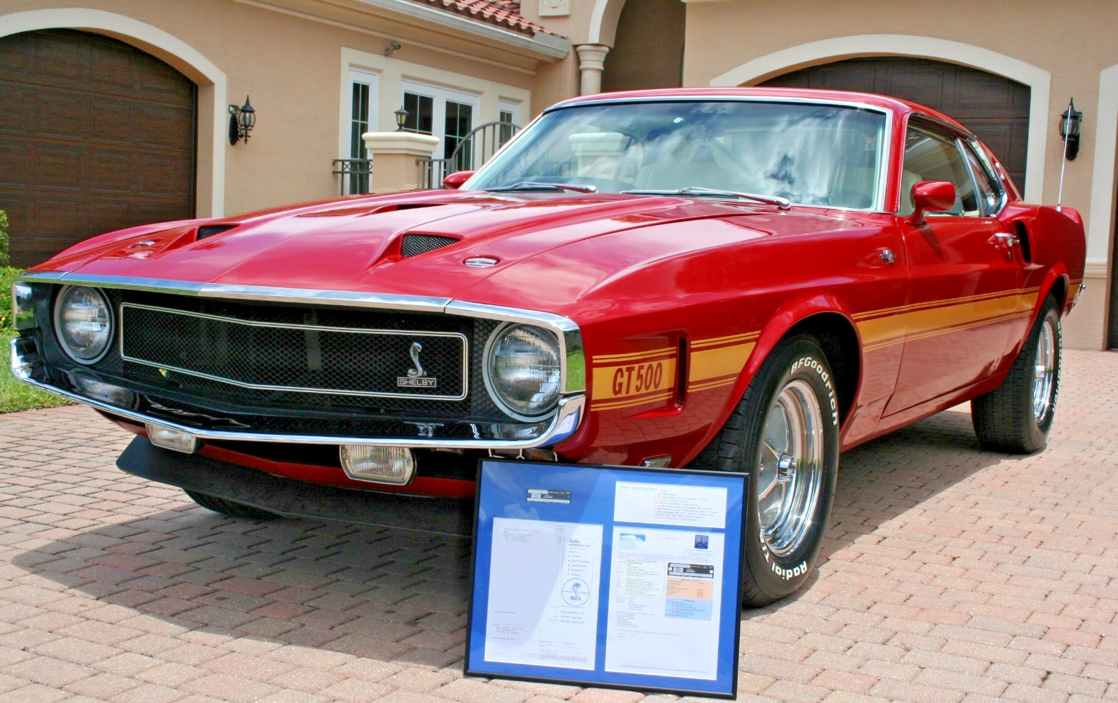 1969 Shelby Mustang Shelby Mustang GT500 Ram Air Cobra Jet Engine 428