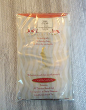 Silkies Pantyhose Ultra Soft Dimensions Lace Hi-Cut Panty Size Queen Jet Black