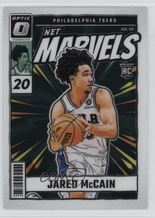 2024-25 Panini Donruss Optic Net Marvels Jared McCain #23 10no