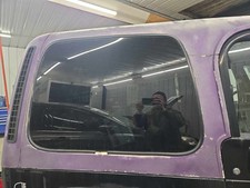 Used Right Quarter Glass Fits 1998 Jeep Wrangler Hard Top Privacy Tint Gray Rig