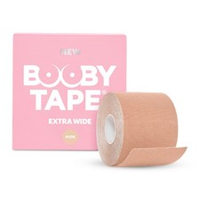 Booby Tape Extra Wide Nude 5M Self-Adhesive Breast Lift Tape Support Latex Free
