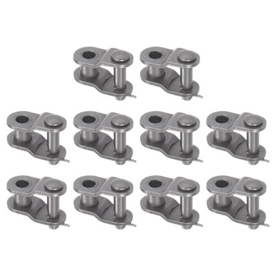 10Pack #35 Chain Offset Half Link Roller 3/8'' Pitch Carbon Steel for 06C Chain