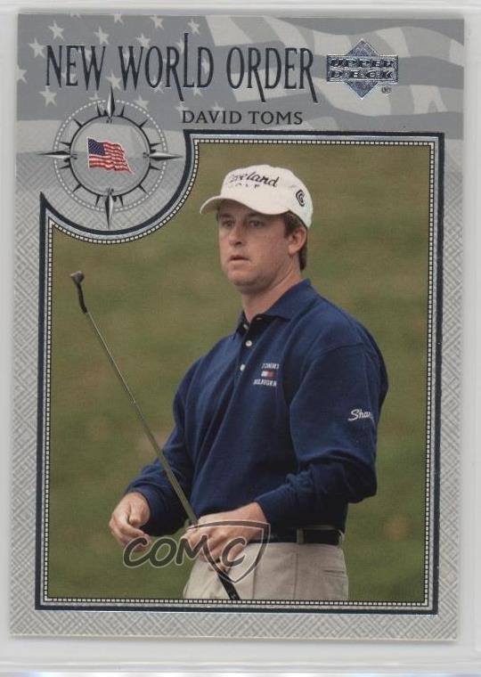 2002 Upper Deck New World Order Silver David Toms #67 12cg