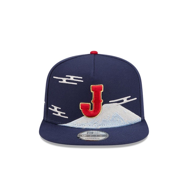 New Era WBC 2026 Japan Samurai Hat 9FIFTY A-FRAME SNAPBACK Navy Mt
