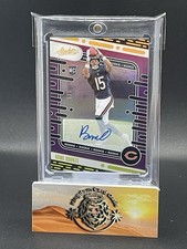 💥Rome Odunze 2024 Absolute Rookie Auto Purple Spectrum Signatures #d 5/5💥