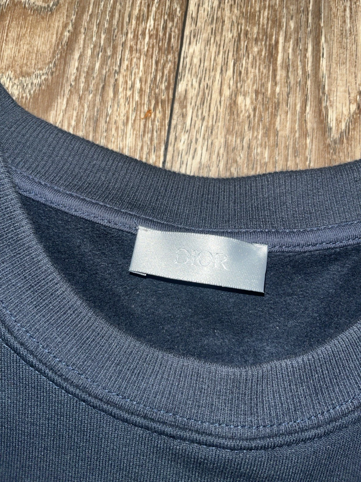 Felpa Dior CD Icona Logo Ricamato Uomo XL